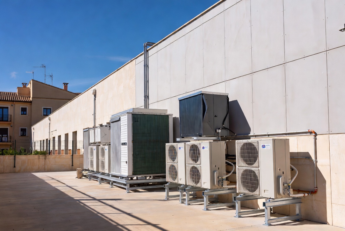 Instalación de aerotermia para ACS