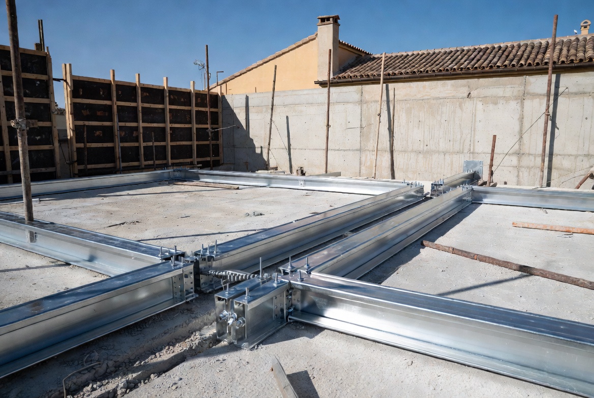 Sistema Mecanoviga para aluminosis y refuerzos